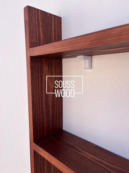 منظم المطبخ الخشبي