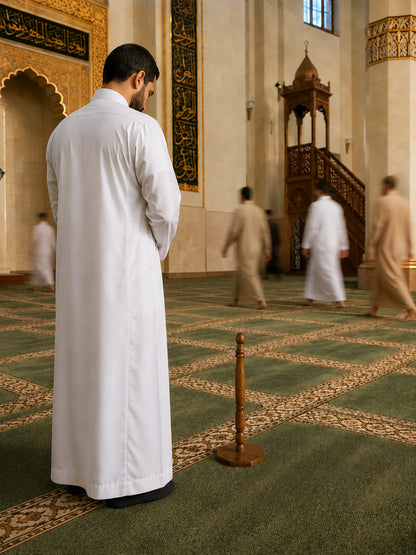 سترة الصلاة الخشبية  للمسجد