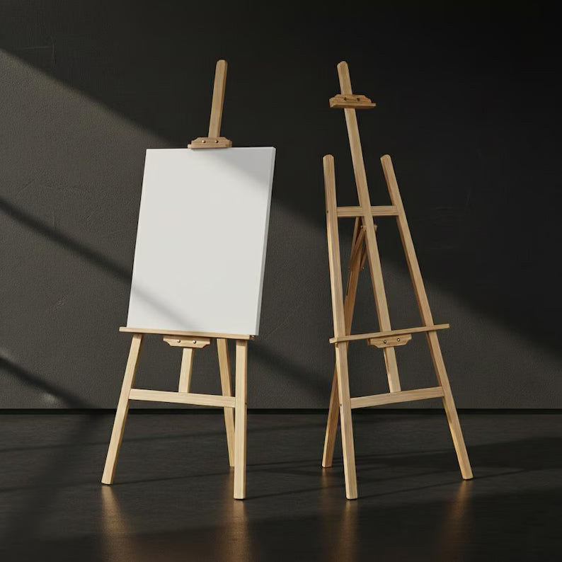 حامل لوحات خشبي احترافي